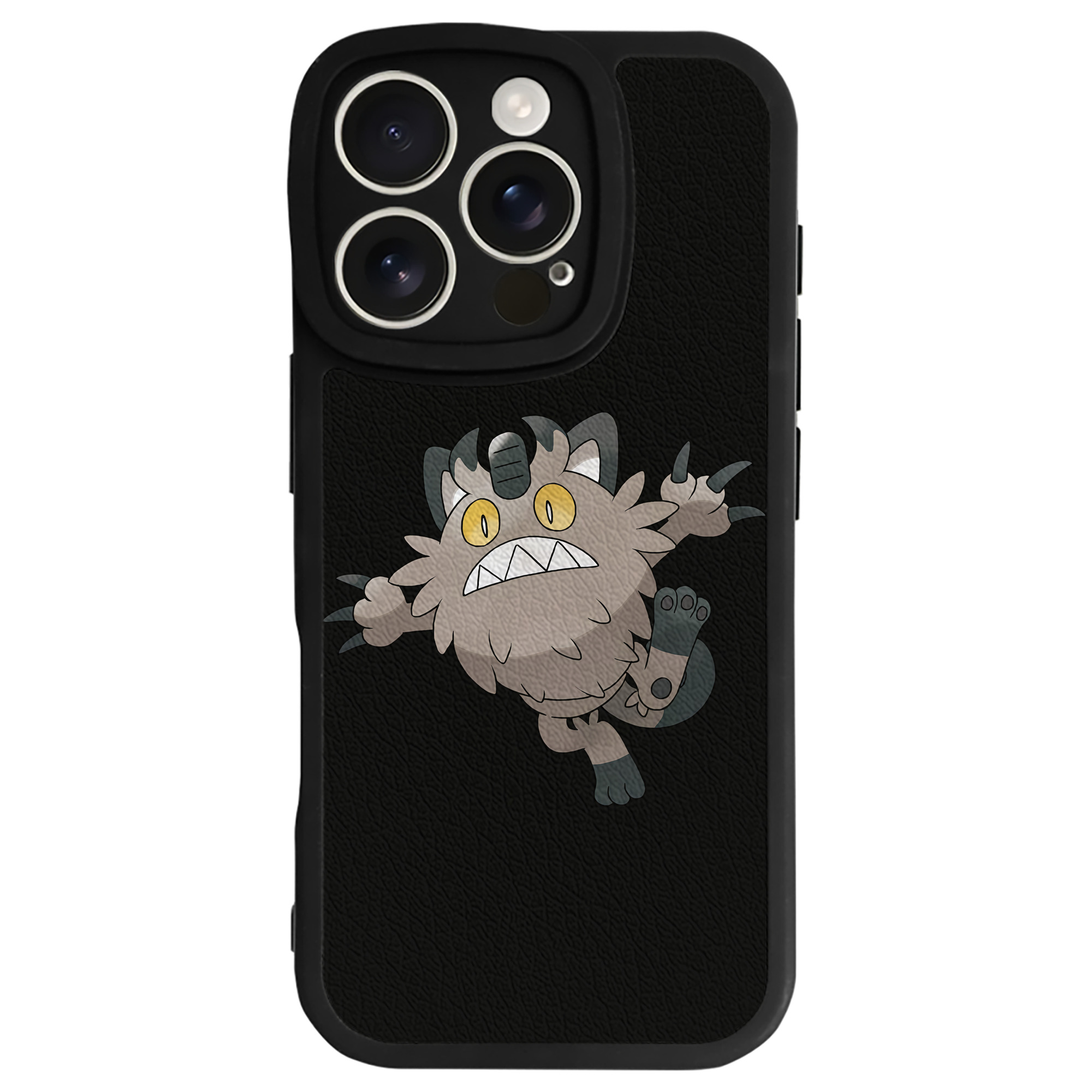 （画像用） ポケットモンスター Pokémon 【iPhone 16シリーズ対応】シリコンスマホケース（レザー調） 材質：シリコン